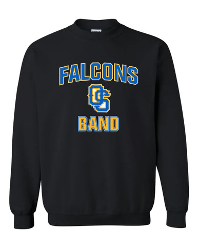Olathe South Falcons OS Script Band # 1 Men's Sweatshirt