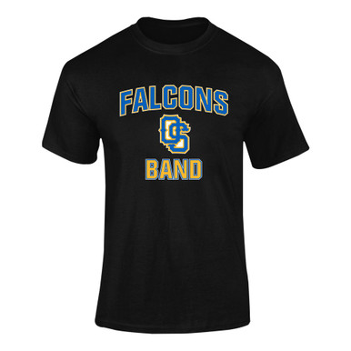 Olathe South Falcons OS Script Band # 1 Men's Premium SS T-Shirt