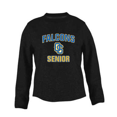 Olathe South Falcons OS Script Senior #1 Women's Sweatshirt