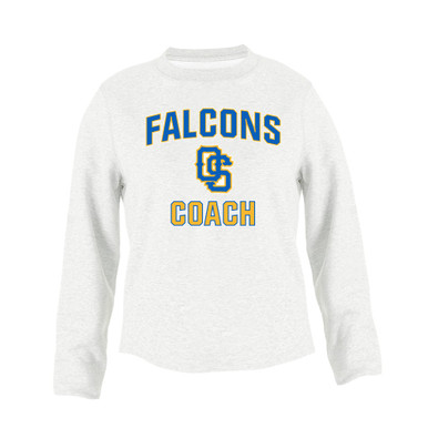 Olathe South Falcons OS Script Coach Men's Sweatshirt