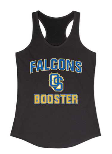 Olathe South Falcons OS Script Booster Women's Tank Top