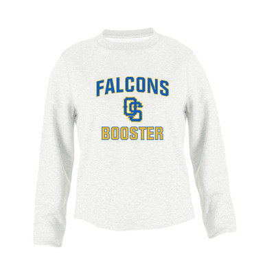 Olathe South Falcons OS Script Booster Women's Sweatshirt