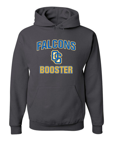 Olathe South Falcons OS Script Booster Men's Premium Hoodie