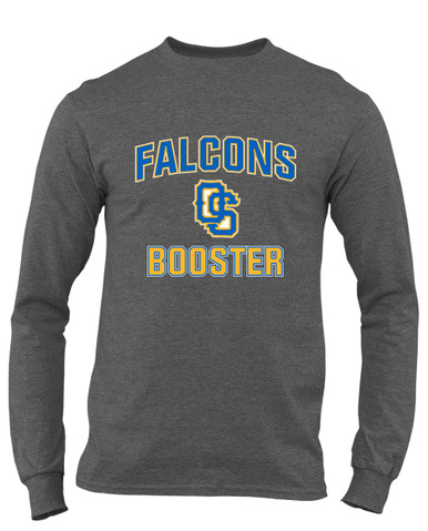 Olathe South Falcons OS Script Booster Men's Premium LS T-Shirt