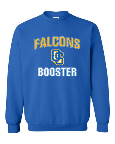 Olathe South Falcons OS Script Booster Men's Sweatshirt
