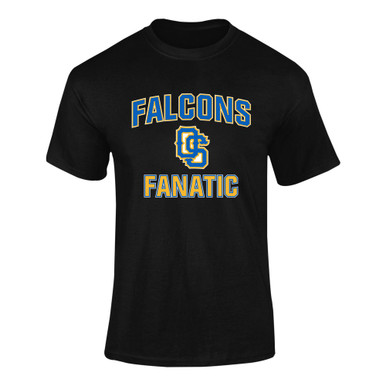 Olathe South Falcons OS Script Fanatic Men's Premium SS T-Shirt