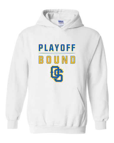 Olathe South Falcons OS Script Playoff Bound Men's Hoodie