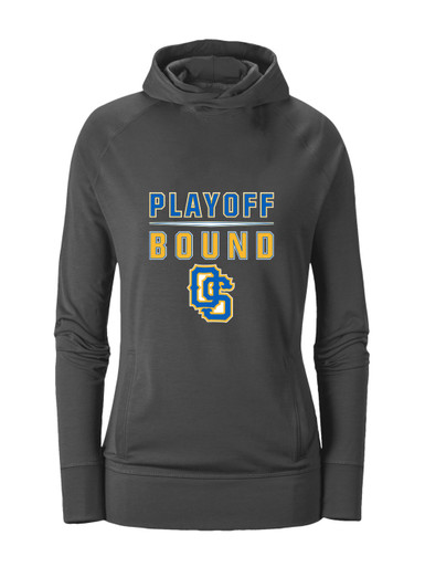 Olathe South Falcons OS Script Playoff Bound Women's Hoodie