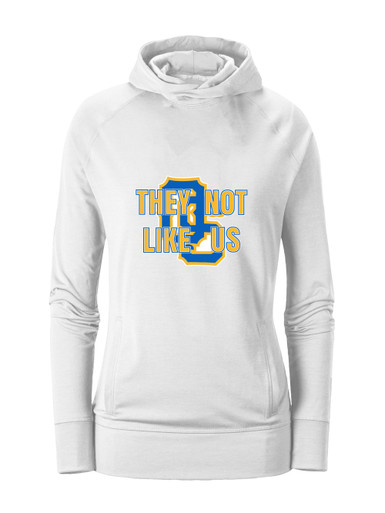 Olathe South Falcons OS Script They Not Like Us #2 Women's Hoodie