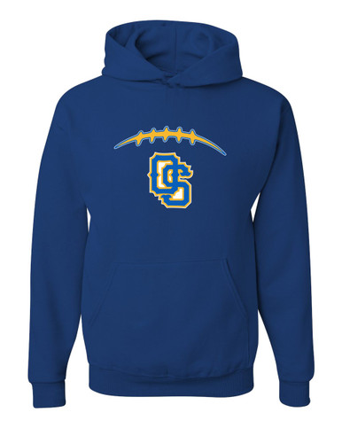 Olathe South Falcons OS Script Football #2 Men's Premium Hoodie