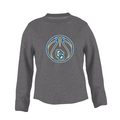 Olathe South Falcons OS Script Basketball #2 Women's Sweatshirt