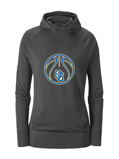 Olathe South Falcons OS Script Basketball #2 Women's Hoodie