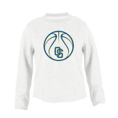 Olathe South Falcons OS Script Basketball #2 Men's Sweatshirt