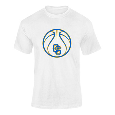 Olathe South Falcons OS Script Basketball #2 Men's Premium SS T-Shirt