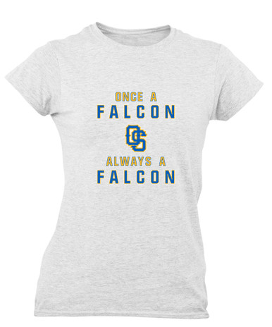 Olathe South Falcons OS Script Once A Women's SS T-Shirt
