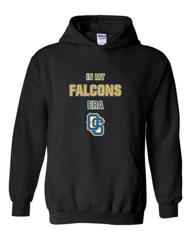 Olathe South Falcons OS Script Era #1 Men's Hoodie