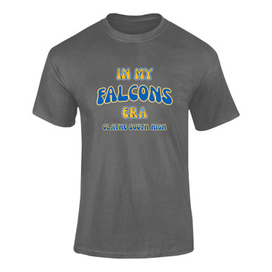 Olathe South Falcons OS Script Era #2 Men's SS T-Shirt