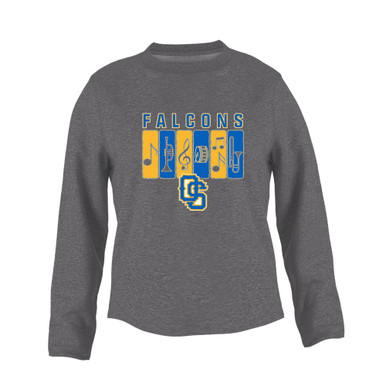 Olathe South Falcons OS Script Band # 2 Women's Sweatshirt