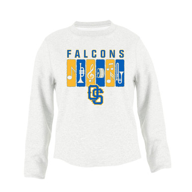 Olathe South Falcons OS Script Band # 2 Men's Sweatshirt