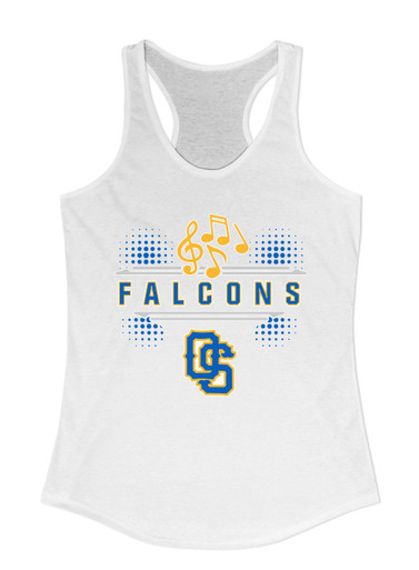 Olathe South Falcons OS Script Band # 3 Women's Tank Top