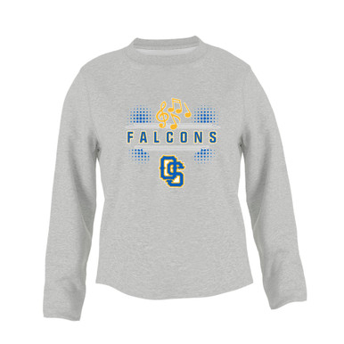 Olathe South Falcons OS Script Band # 3 Women's Sweatshirt