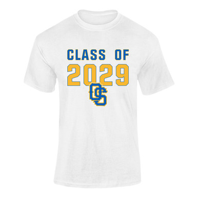 Olathe South Falcons OS Script Class of 2029 Men's SS T-Shirt