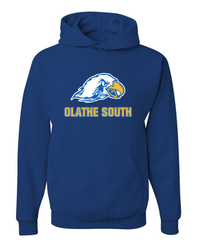 Olathe South Falcons Mascot #2 Men's Premium Hoodie