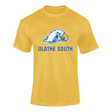Olathe South Falcons Mascot #2 Men's Premium SS T-Shirt