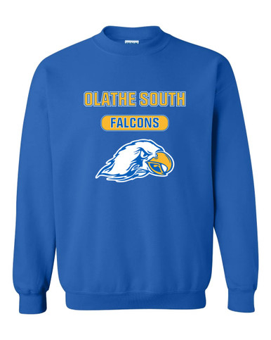 Olathe South Falcons Mascot #3 Men's Sweatshirt