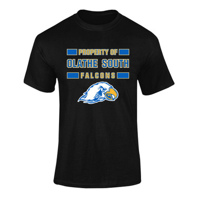 Olathe South Falcons Property Of Men's SS T-Shirt