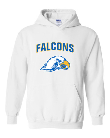 Olathe South Falcons Mascot #6 Men's Hoodie