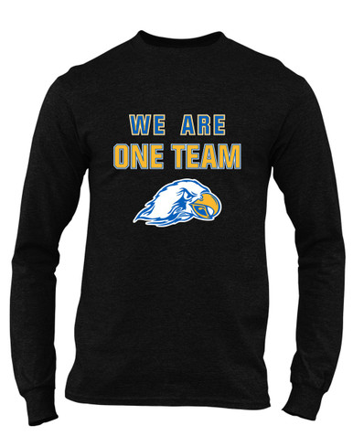 Olathe South Falcons We Are One Team Men's LS T-Shirt
