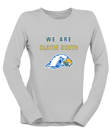 Olathe South Falcons We Are Women's LS T-Shirt
