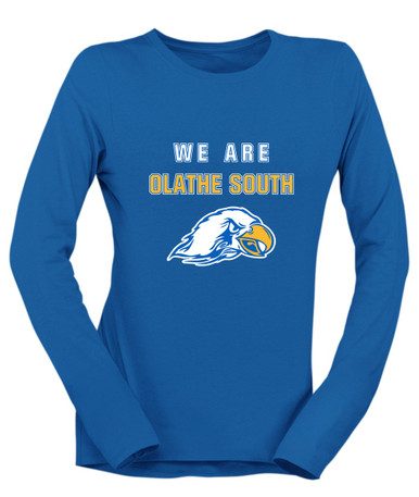 Olathe South Falcons We Are Women's Premium LS T-Shirt