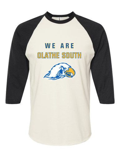 Olathe South Falcons We Are Men's Baseball T-Shirt