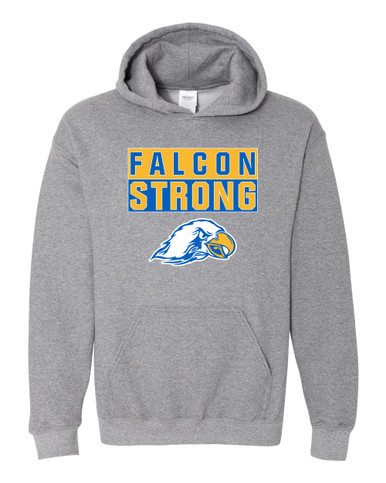 Olathe South Falcons Strong #1 Men's Hoodie