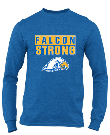 Olathe South Falcons Strong #1 Men's Premium LS T-Shirt