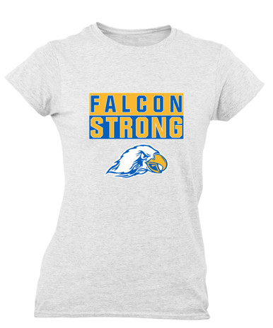 Olathe South Falcons Strong #1 Women's Premium SS T-Shirt