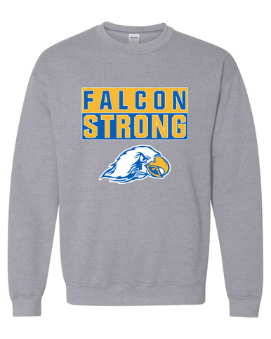 Olathe South Falcons Strong #1 Men's Sweatshirt