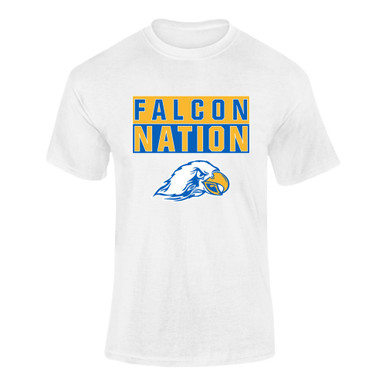 Olathe South Falcons Nation #1 Men's SS T-Shirt