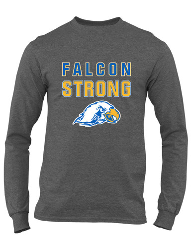 Olathe South Falcons Strong #2 Men's Premium LS T-Shirt