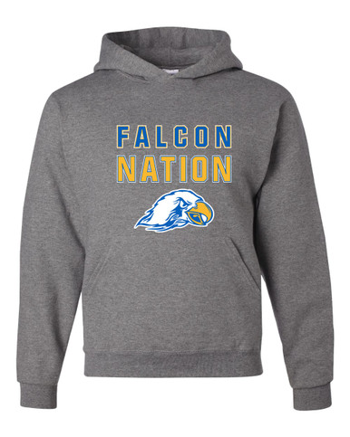 Olathe South Falcons Nation #2 Men's Premium Hoodie