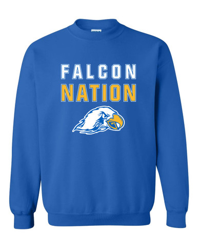 Olathe South Falcons Nation #2 Men's Sweatshirt