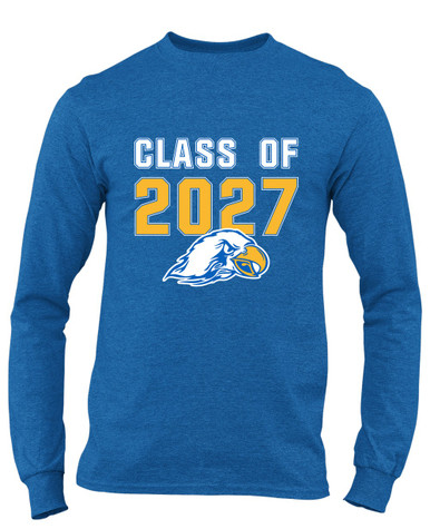 Olathe South Falcons Class of 2027 Men's Premium LS T-Shirt