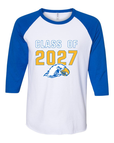 Olathe South Falcons Class of 2027 Men's Baseball T-Shirt