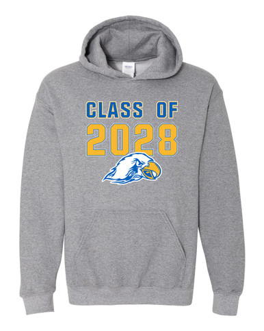 Olathe South Falcons Class of 2028 Men's Hoodie