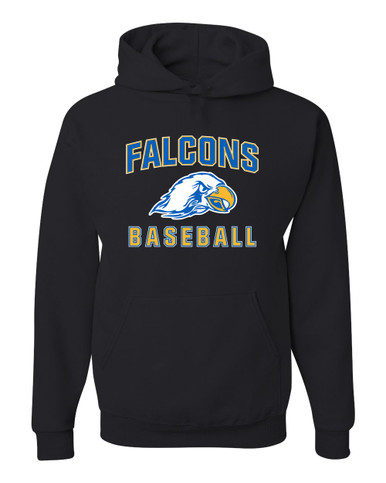 Olathe South Falcons Baseball #1 Men's Premium Hoodie