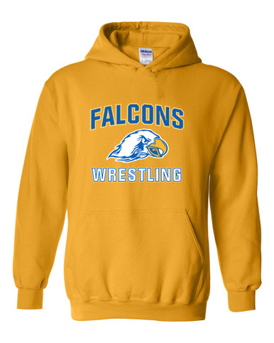 Olathe South Falcons Wrestling Men's Hoodie