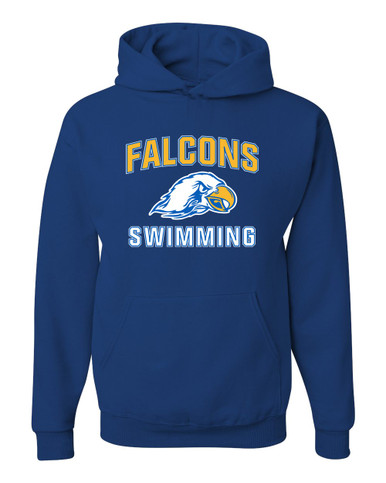 Olathe South Falcons Swimming Men's Premium Hoodie