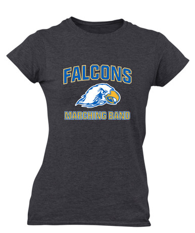 Olathe South Falcons Marching Band Women's SS T-Shirt